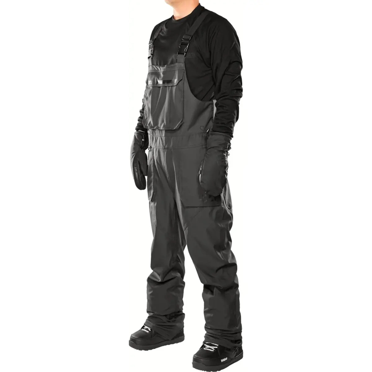THIRTY TWO SALOPETTE UOMO BLACK BIB BASEMENT