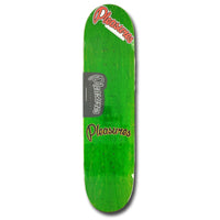 PLEASURES SKATEBOARDS TAVOLA CLASSIC LOGO HOLOGRAPHIC FOIL 7.87"