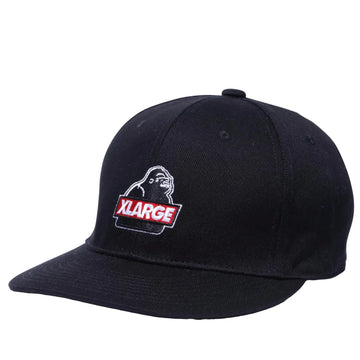 X LARGE SNAPBACK SLANTED OG BLACK
