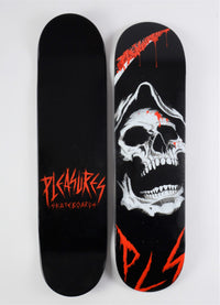 Pleasures Skateboards Tavola Black Death 8.0"