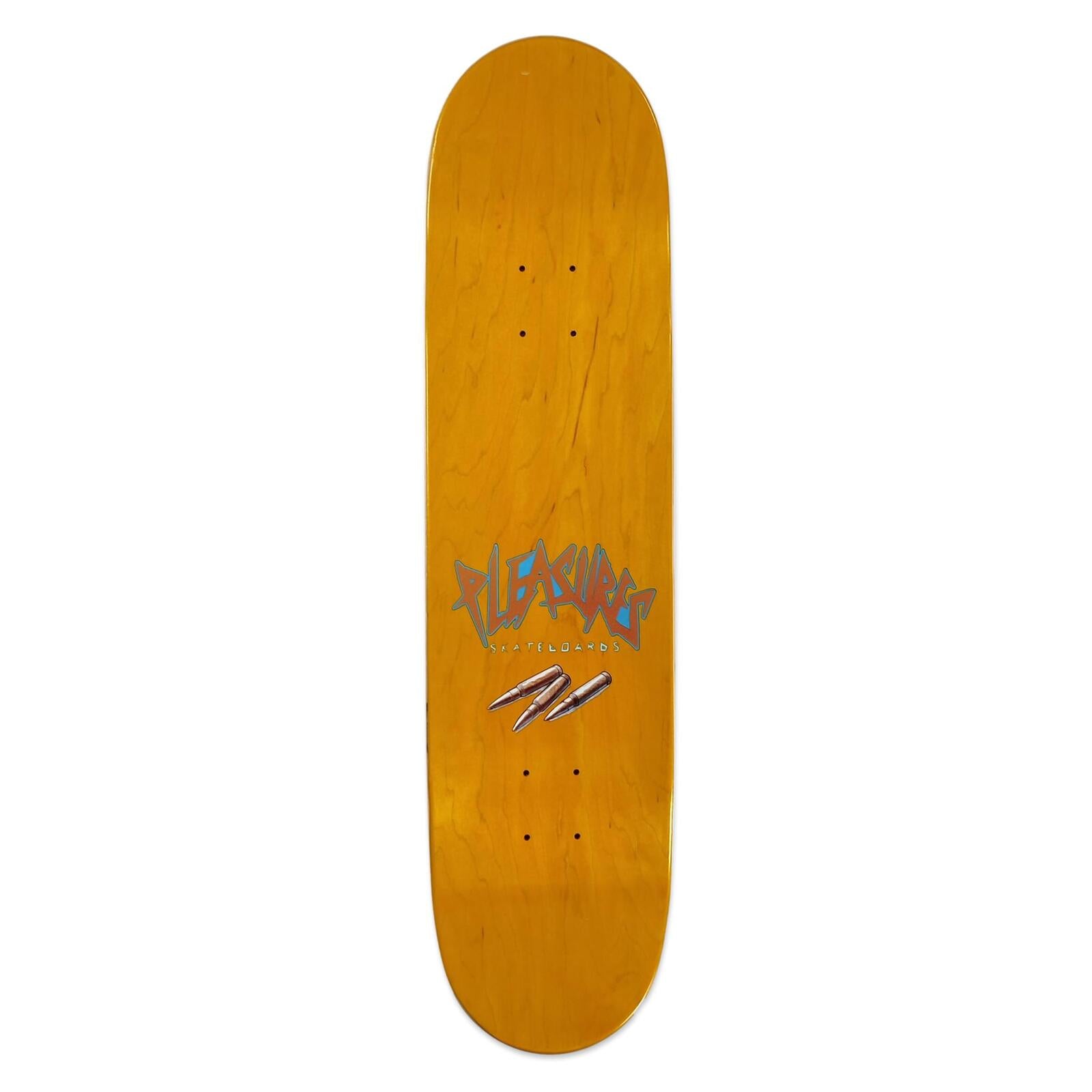 PLEASURES SKATEBOARDS ROBOTIKA WAR DECK 8.25"