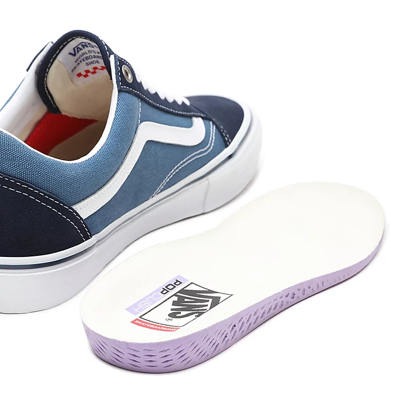 Vans Old Skool Skate Scarpa Navy White