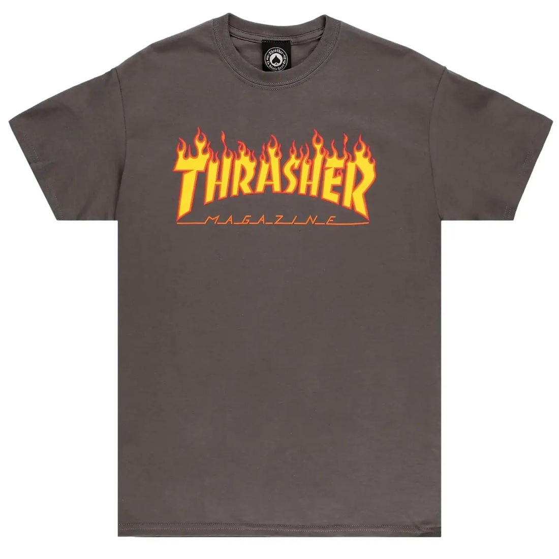 thrasher flame charcoal