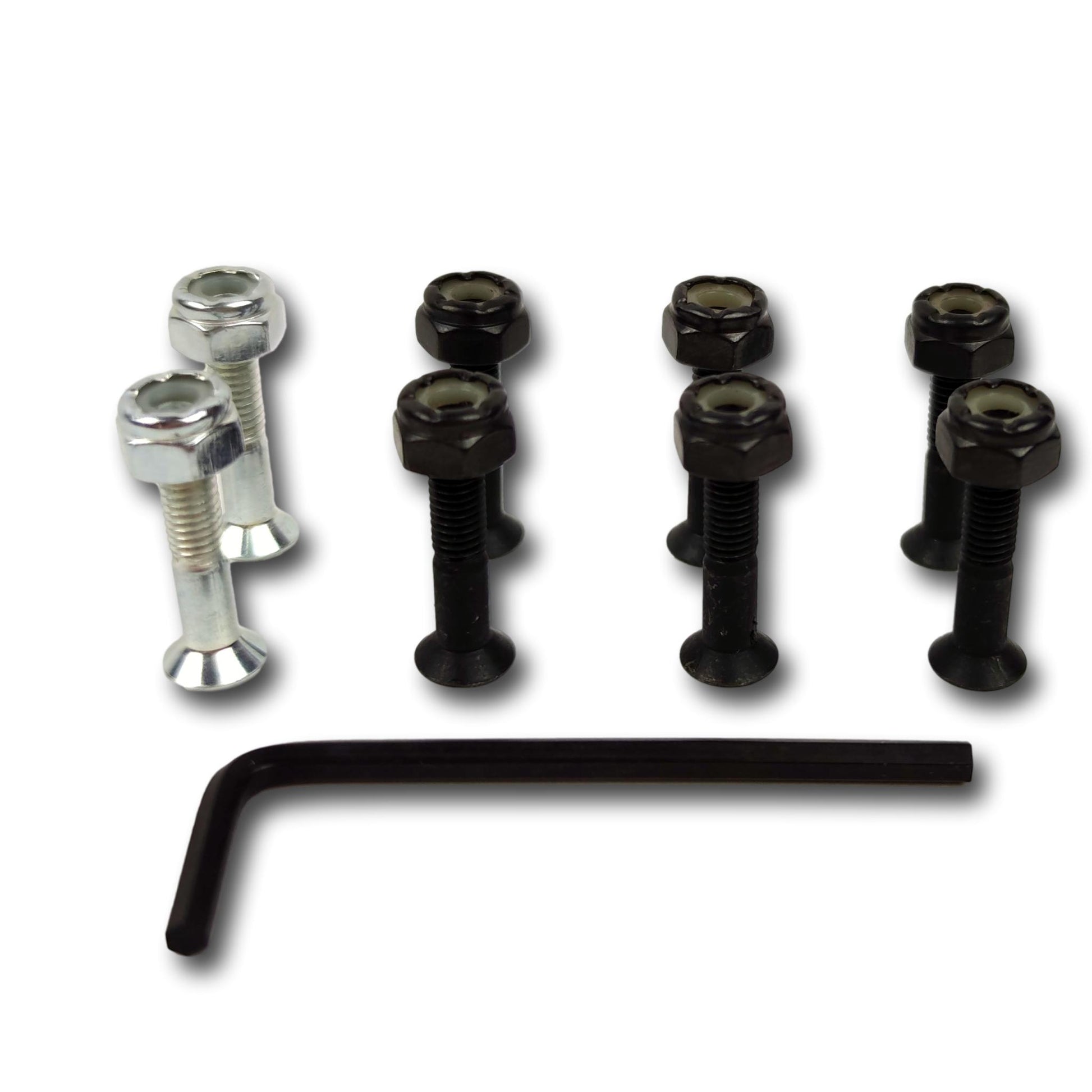 Independent Skateboard Cross Bolts Viti Silver Phillips 1"